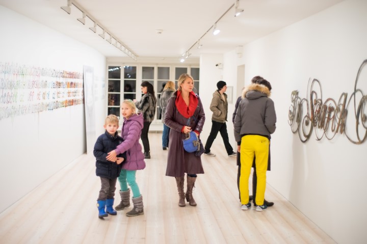 Vue de l'exposition "Mathias Schmied. Critical Mass of Silence" - photo © Michel Barraz, tous droits réservés Musée d'art de Pully