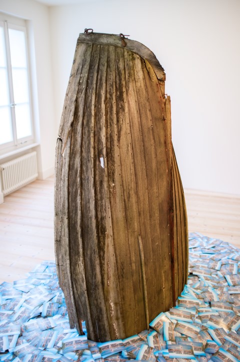 Vue de l'exposition "Do you speak touriste?" - photo © Michel Barraz, tous droits réservés Musée d'art de Pully