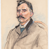 Edouard Morerod, "Portrait de Marius Borgeaud", s.d., pastel sur papier, 67.5 x 49.3 cm, inv. MAP 573 © MAP, Photo: Creatim, Renens