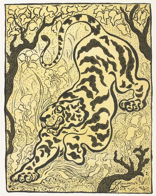 Ranson Tigre Dans Les Jungles 1893